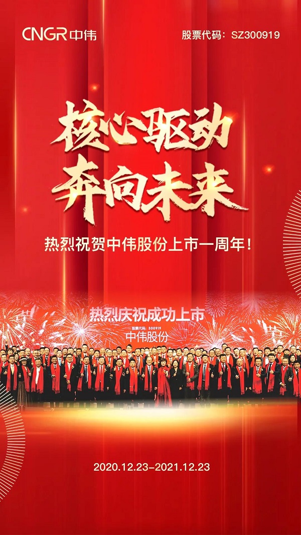 中偉股份上市一周年丨技術核心驅動，攜手奔向未來